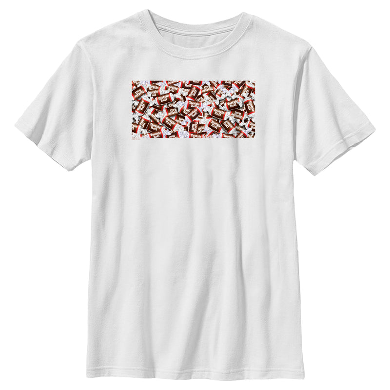 Boy's Tootsie Roll Classic Candy Collage T-Shirt