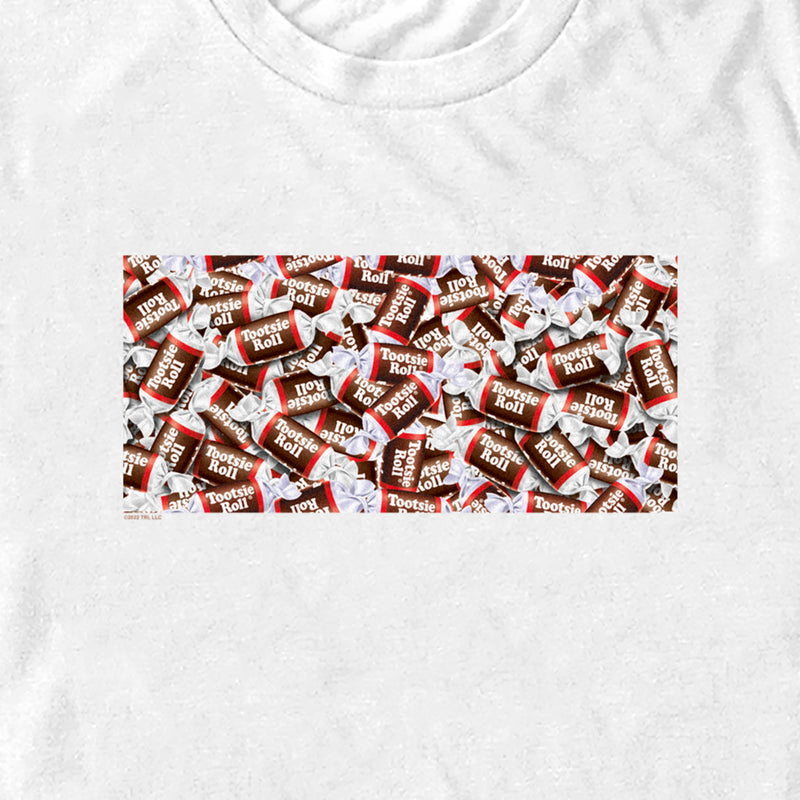 Men's Tootsie Roll Classic Candy Collage T-Shirt