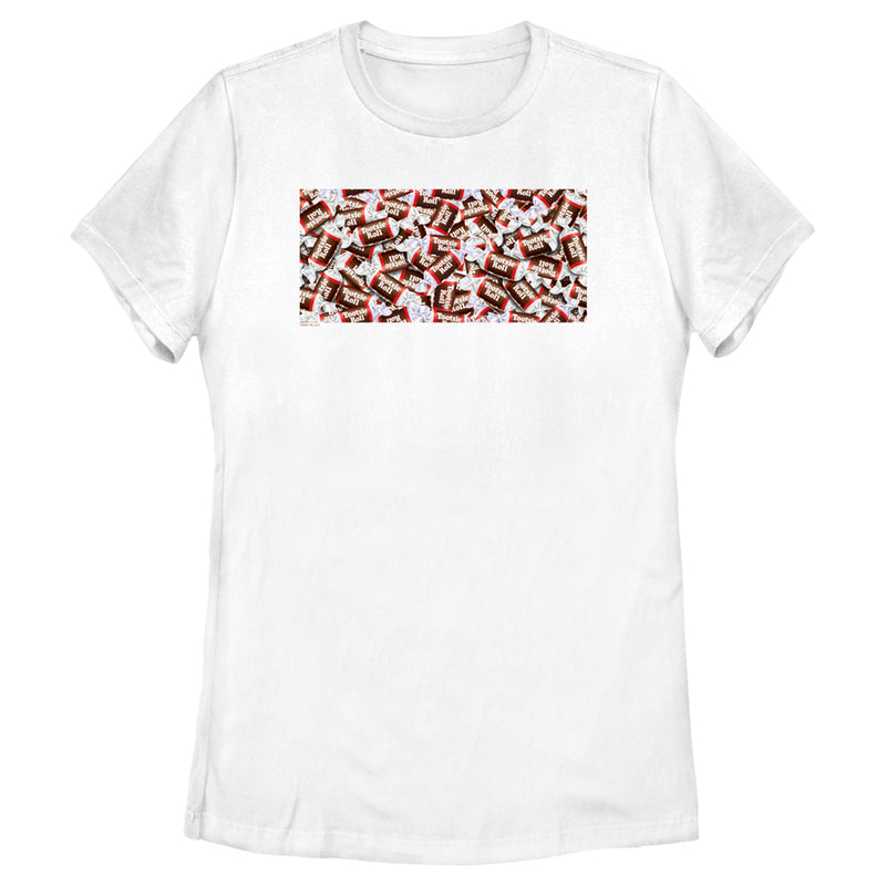 Women's Tootsie Roll Classic Candy Collage T-Shirt