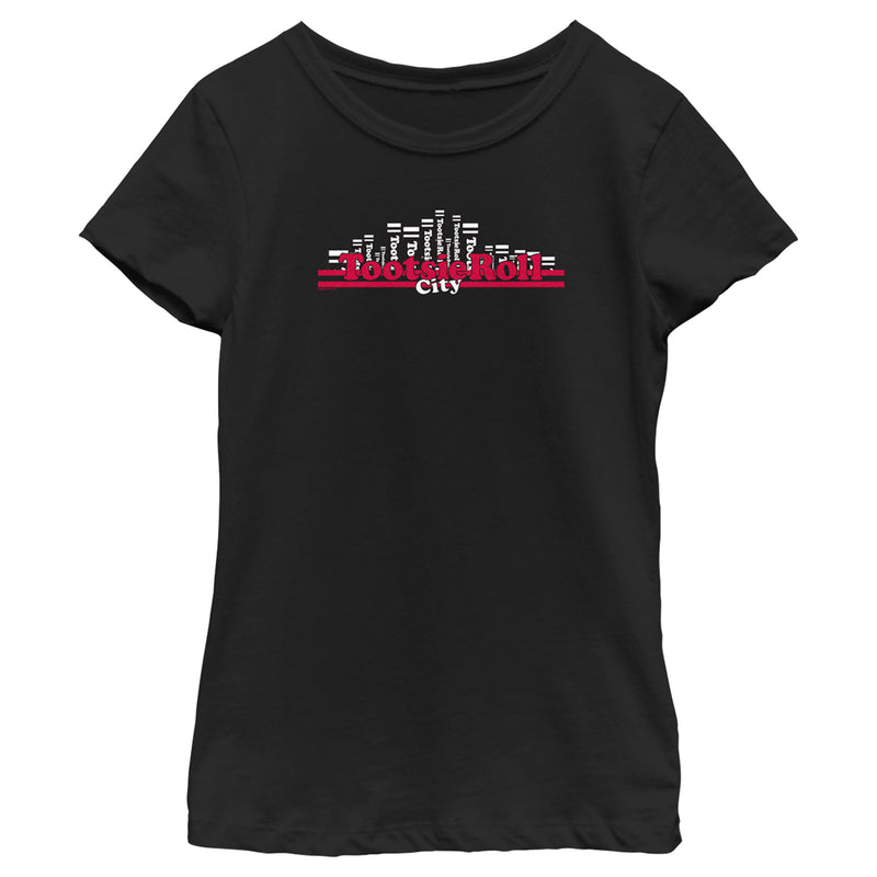 Girl's Tootsie Roll City of Candy T-Shirt