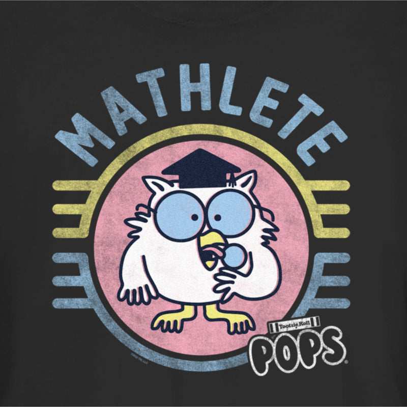 Junior's Tootsie Pop Mr. Owl Mathlete T-Shirt
