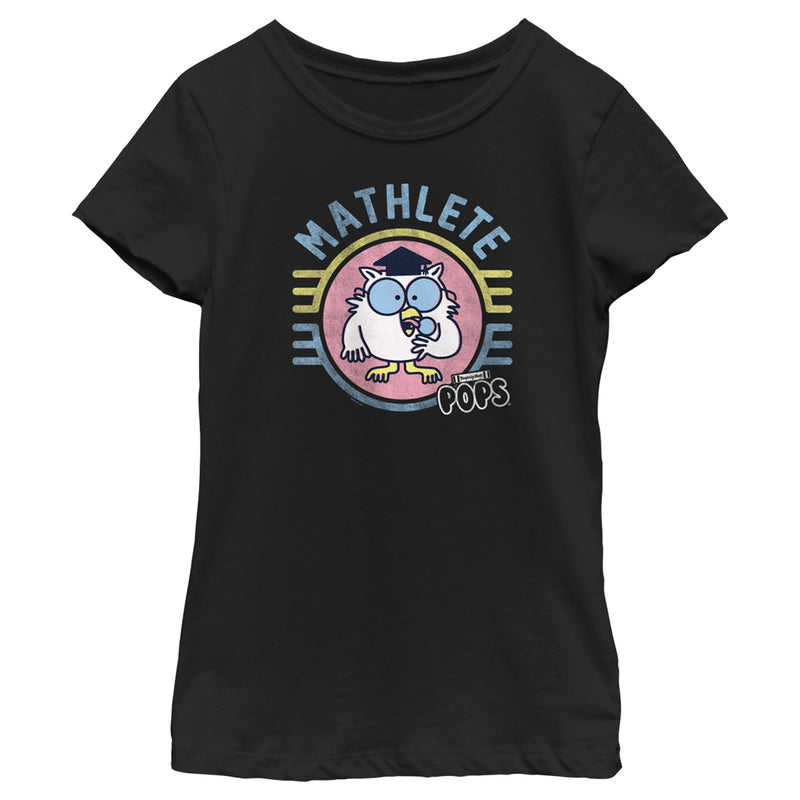 Girl's Tootsie Pop Mr. Owl Mathlete T-Shirt