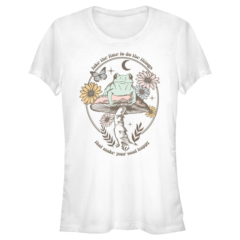 Junior's Lost Gods Happy Soul Frog T-Shirt