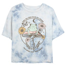 Junior's Lost Gods Happy Soul Frog Quote T-Shirt