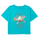 Girl's Lost Gods Happy Soul Frog Quote T-Shirt