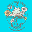 Girl's Lost Gods Happy Soul Frog Quote T-Shirt