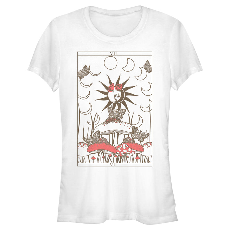 Junior's Lost Gods Mystic Mushroom Tarot T-Shirt