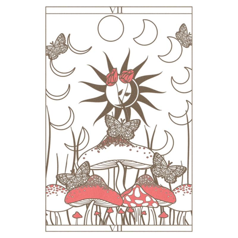 Junior's Lost Gods Mystic Mushroom Tarot T-Shirt