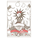 Girl's Lost Gods Mystic Mushroom Tarot T-Shirt