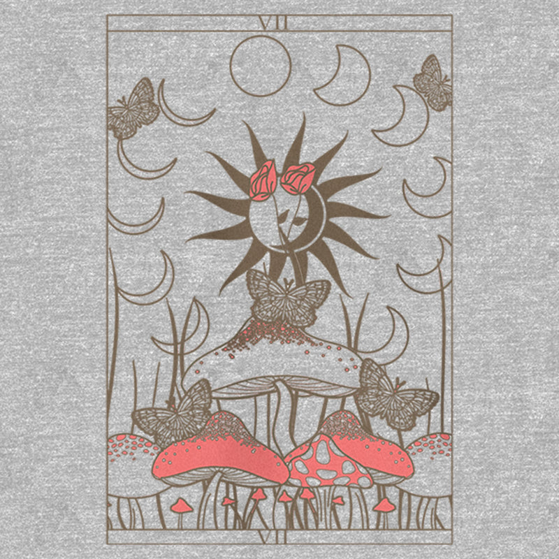 Girl's Lost Gods Mystic Mushroom Tarot T-Shirt