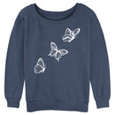 Junior's Lost Gods Flying Butterfly Sweatshirt