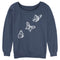 Junior's Lost Gods Flying Butterfly Sweatshirt