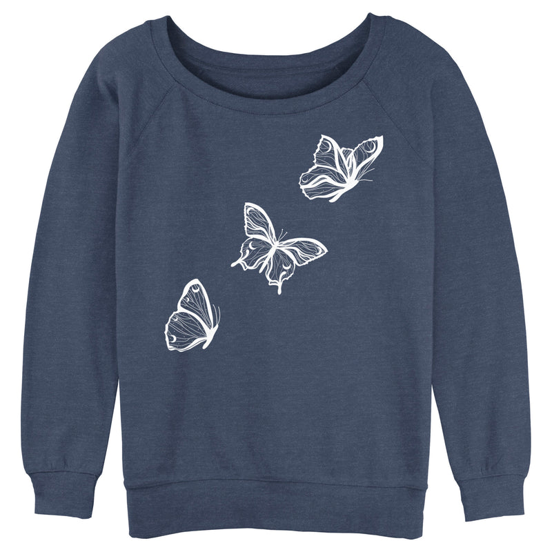 Junior's Lost Gods Flying Butterfly Sweatshirt