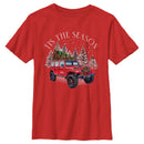 Boy's Lost Gods Tis the Season Automobile T-Shirt