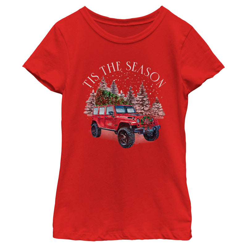 Girl's Lost Gods Tis the Season Automobile T-Shirt