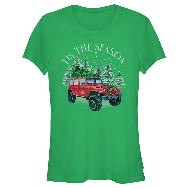 Junior's Lost Gods Tis the Season Automobile T-Shirt