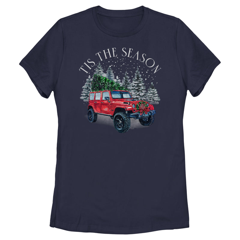 Women's Lost Gods Tis the Season Automobile T-Shirt