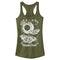 Junior's Lost Gods Cosmic Vibes Moths Racerback Tank Top