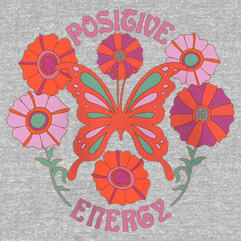 Girl's Lost Gods Positive Energy Butterfly T-Shirt