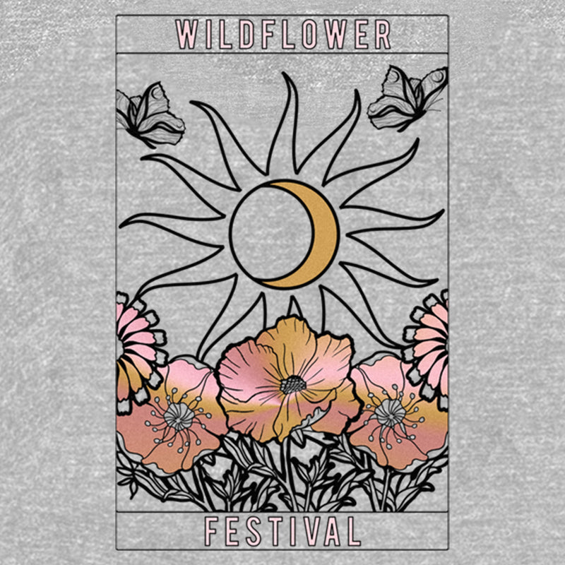 Junior's Lost Gods Wildflower Festival Tarot Card Sweatshirt