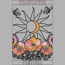 Junior's Lost Gods Wildflower Festival Card T-Shirt