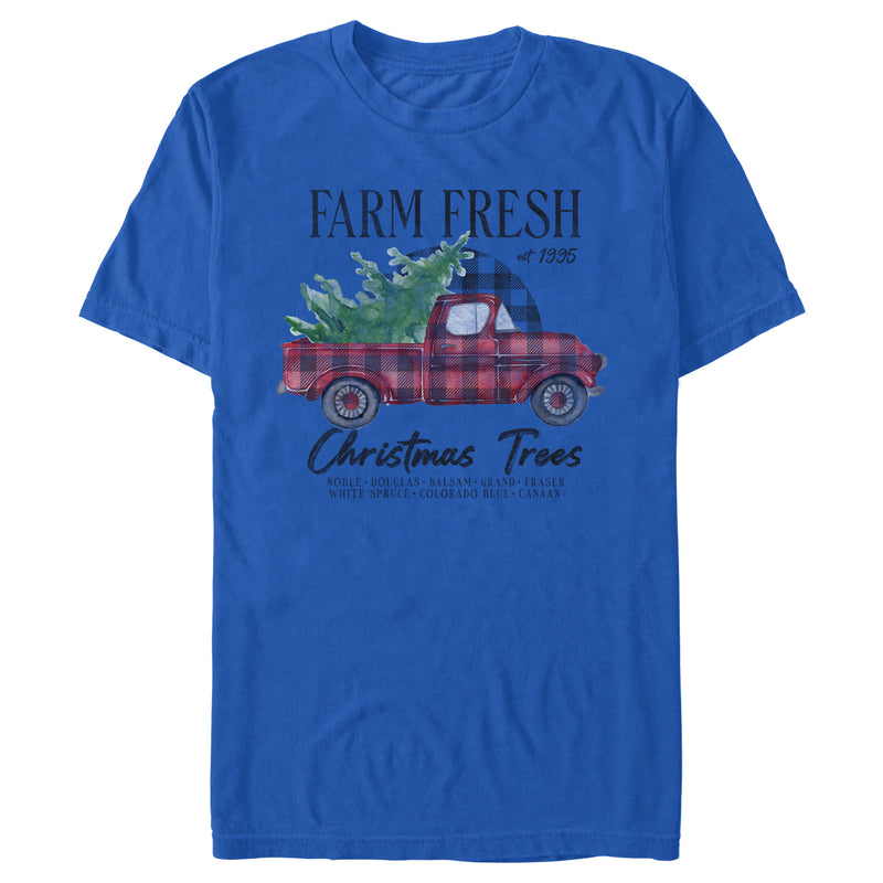 Men's Lost Gods Farm Fresh Christmas Tree T-Shirt