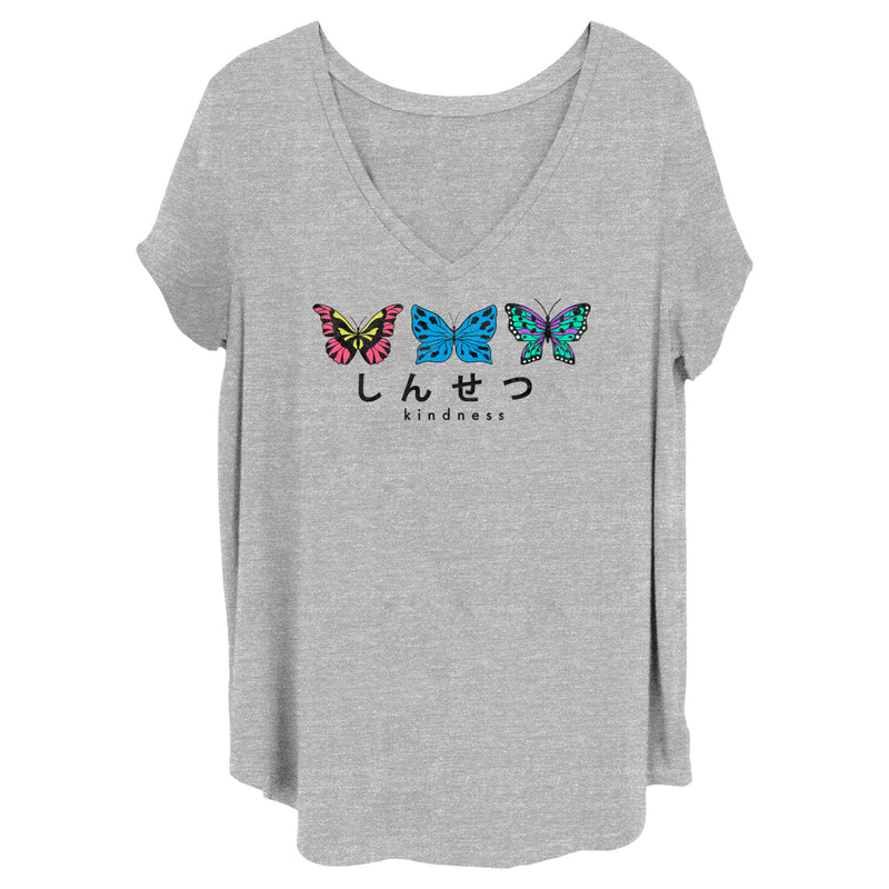 Junior's Lost Gods Kindness Butterflies T-Shirt