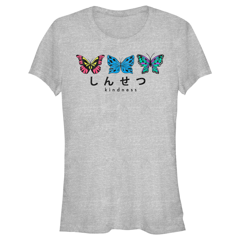 Junior's Lost Gods Kindness Butterflies T-Shirt