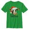 Boy's Lost Gods Moooey Christmas Cow T-Shirt