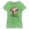 Girl's Lost Gods Moooey Christmas Cow T-Shirt