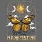 Junior's Lost Gods Manifesting Butterfly T-Shirt