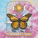 Junior's Lost Gods Manifesting Butterfly T-Shirt