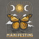 Junior's Lost Gods Manifesting Butterfly Sweatshirt