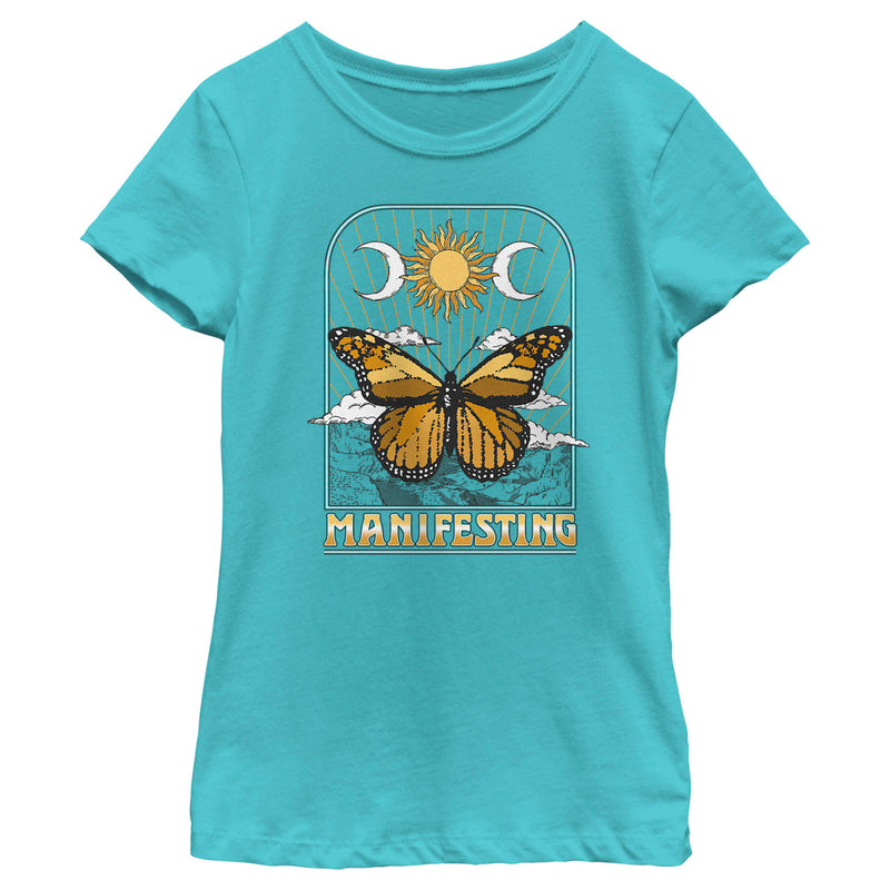 Girl's Lost Gods Manifesting Butterfly T-Shirt