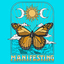 Girl's Lost Gods Manifesting Monarch Butterfly T-Shirt