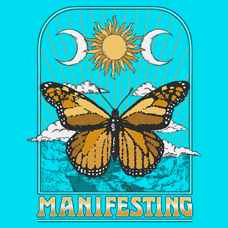 Girl's Lost Gods Manifesting Monarch Butterfly T-Shirt