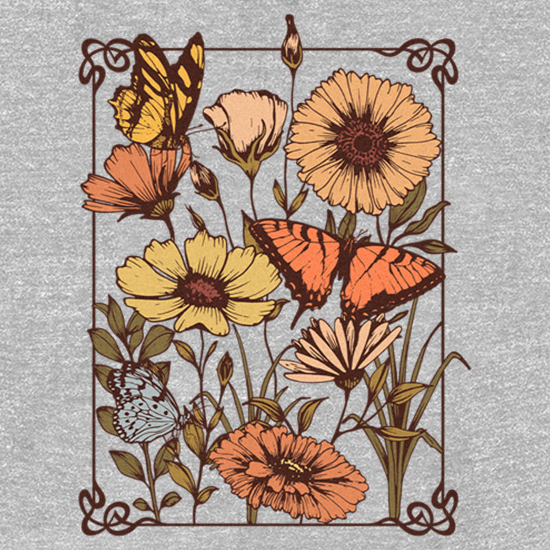 Women's Lost Gods Floral Sketch T-Shirt