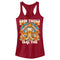 Junior's Lost Gods Good Things Take Time Butterfly Racerback Tank Top