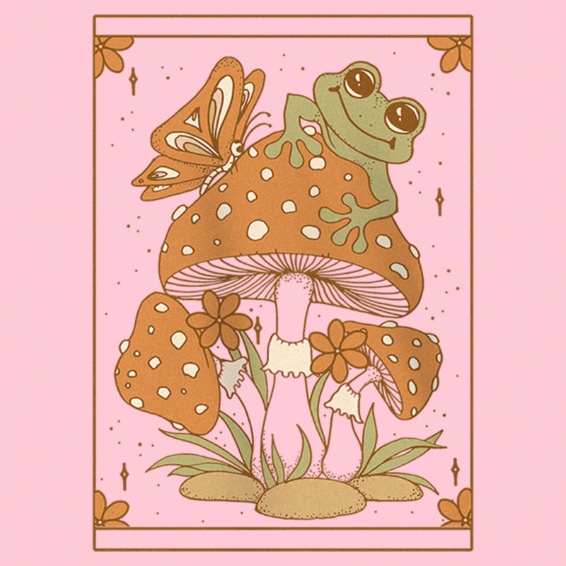 Girl's Lost Gods Frog and Mushroom Tarot T-Shirt