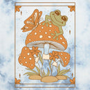 Junior's Lost Gods Frog and Mushroom Tarot Card T-Shirt