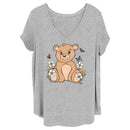 Junior's Lost Gods Adorable Teddy T-Shirt