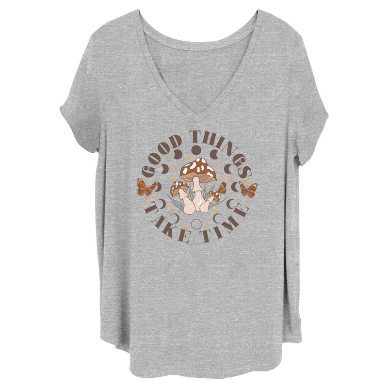 Junior's Lost Gods Good Things Take Time T-Shirt