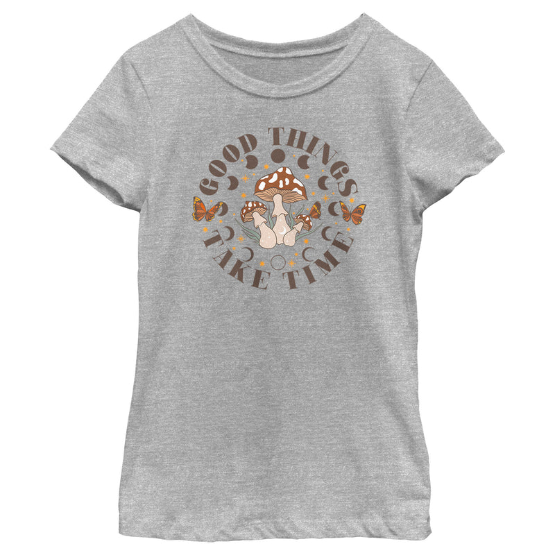 Girl's Lost Gods Good Things Take Time T-Shirt