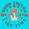 Girl's Lost Gods Good Things Take Time Mushrooms T-Shirt