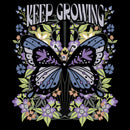 Junior's Lost Gods Keep Growing Butterfly T-Shirt