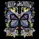 Junior's Lost Gods Keep Growing Butterfly T-Shirt