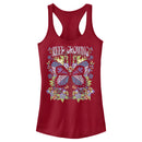 Junior's Lost Gods Keep Growing Butterfly Racerback Tank Top