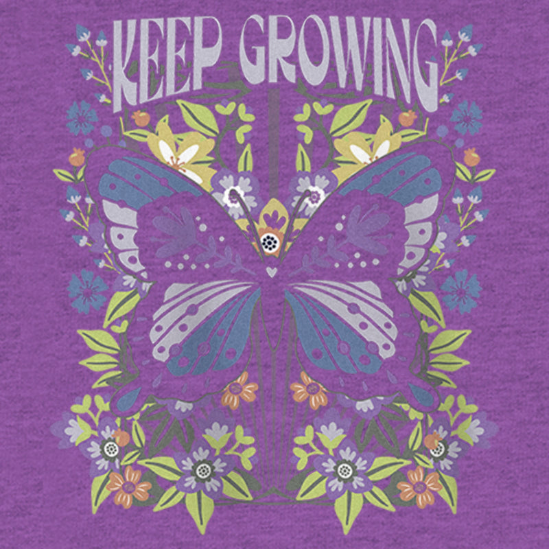 Girl's Lost Gods Keep Growing Butterfly T-Shirt