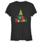 Junior's Lost Gods Christmas Tree Feliz Navidad T-Shirt