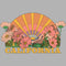 Junior's Lost Gods California Poppy Flowers T-Shirt